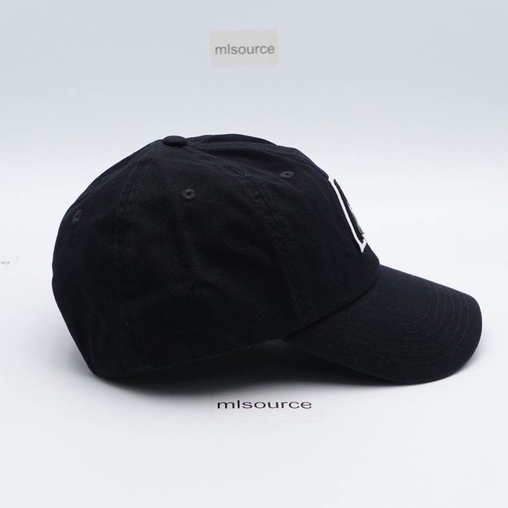 NEW New Balance V990 Block N Curved Brim Snapback Hat Cap LAH21214 Navy - Picture 4 of 7